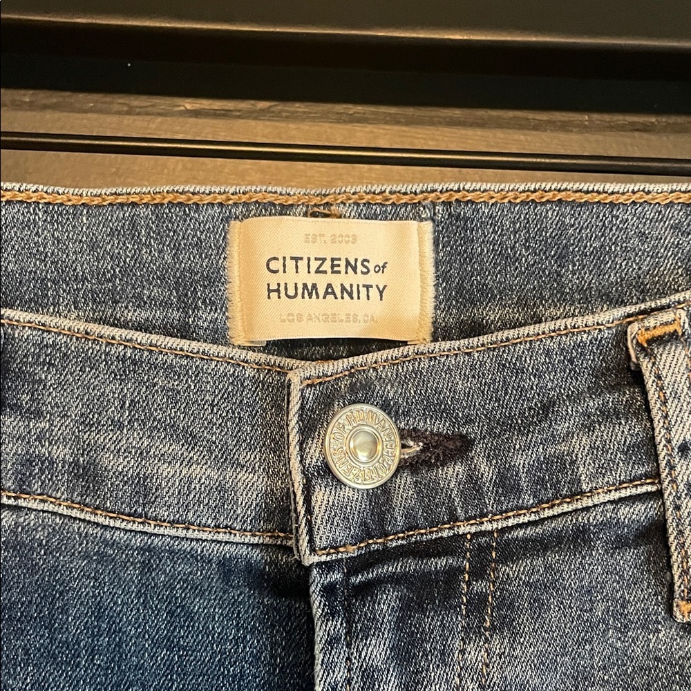 Citizens Of Humanity Blue Skinny Jeans